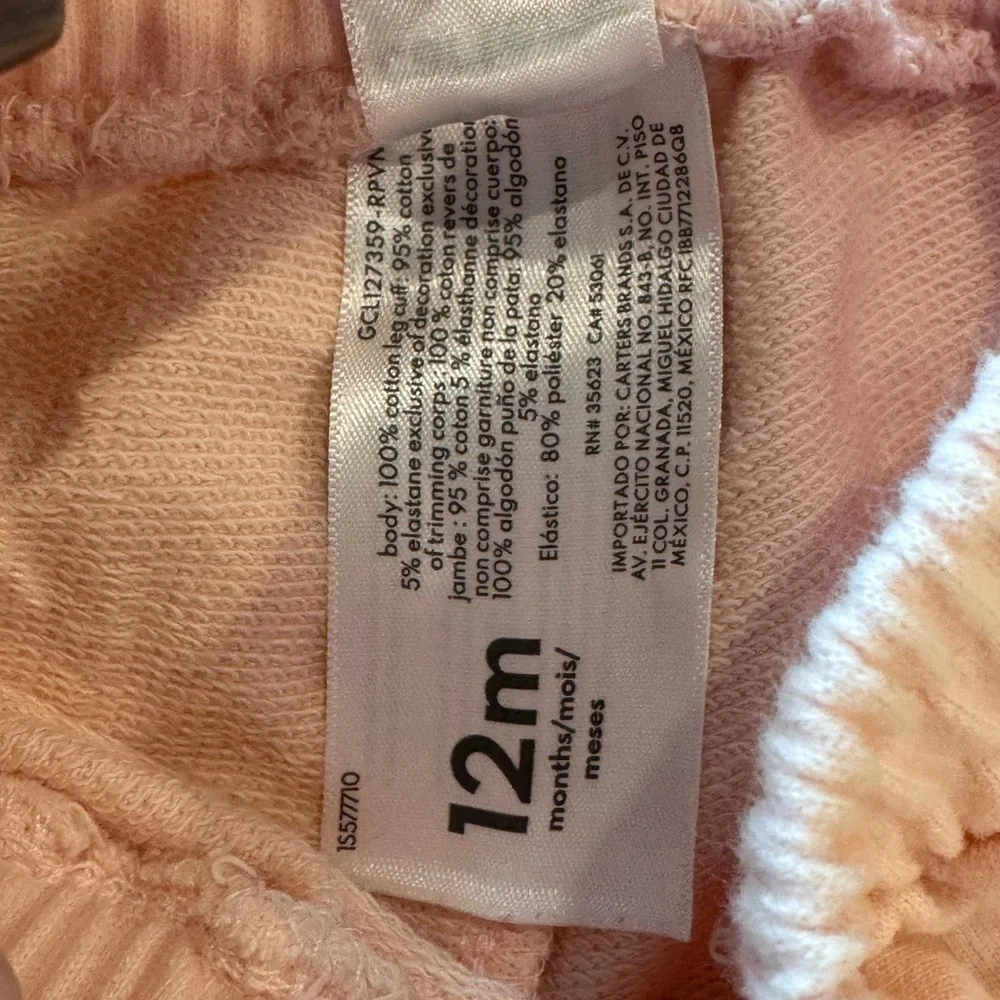 Carter’s 12months Pink Baby Shorts